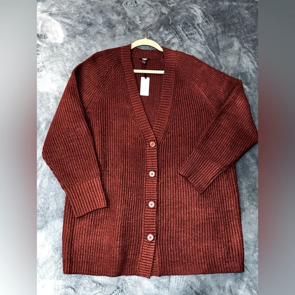 EXPRESS - London button down cardigan -NWT - Picture 8 of 15